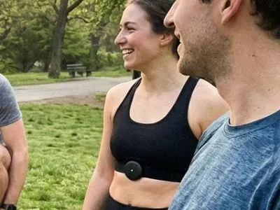 Person wearing Aidlab