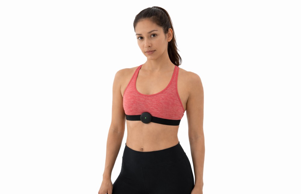 Female with Aidlab 2