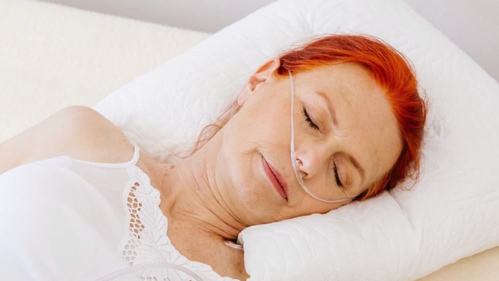 Nasal Cannula on patient